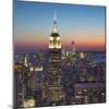 Empire State Building (One World Trade Center Behind), Manhattan, New York City, New York, USA-Jon Arnold-Mounted Photographic Print