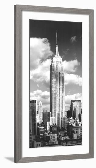 Empire State Building-Henri Silberman-Framed Art Print