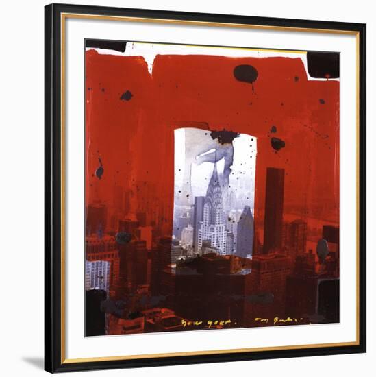 Empire State Building-Tony Soulie-Framed Art Print