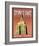 Empire State Building-Brian James-Framed Art Print