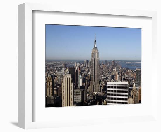 Empire State Building-Richard Drew-Framed Photographic Print