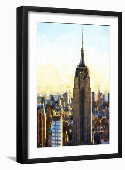 Empire State Building-Philippe Hugonnard-Framed Giclee Print