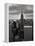 Empire State - Monochrome-Joseph Eta-Framed Stretched Canvas