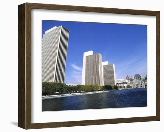 Empire State Plaza Capital, Albany, New York-Bill Bachmann-Framed Photographic Print