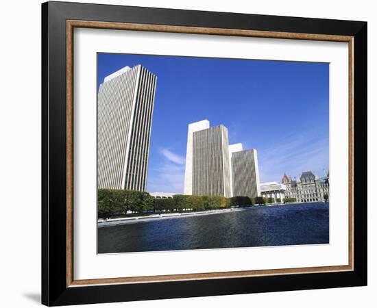 Empire State Plaza Capital, Albany, New York-Bill Bachmann-Framed Photographic Print