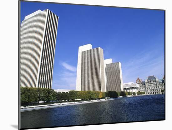 Empire State Plaza Capital, Albany, New York-Bill Bachmann-Mounted Photographic Print