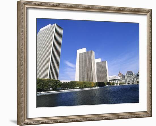 Empire State Plaza Capital, Albany, New York-Bill Bachmann-Framed Photographic Print