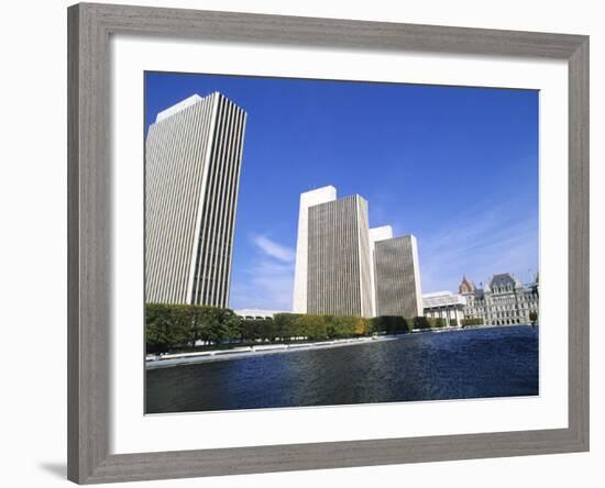 Empire State Plaza Capital, Albany, New York-Bill Bachmann-Framed Photographic Print