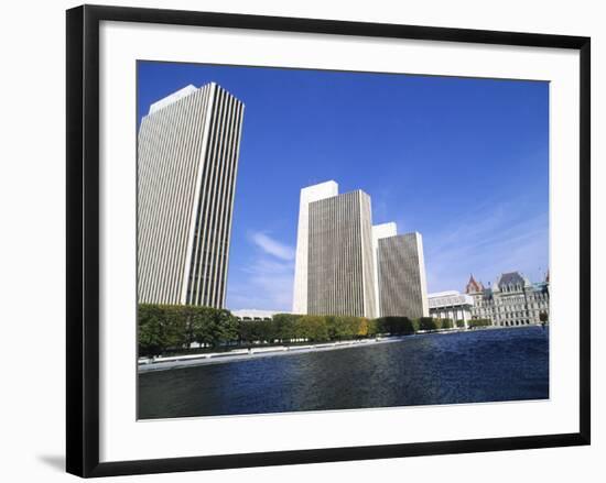 Empire State Plaza Capital, Albany, New York-Bill Bachmann-Framed Photographic Print