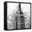 Empire State Sketch-Shelley Lake-Framed Stretched Canvas