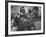 Employees of Mylly Koski Playing Pool and Chess in Game Room-Mark Kauffman-Framed Premium Photographic Print