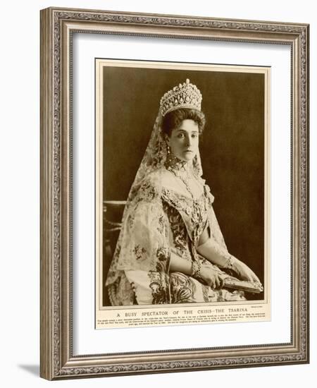 Empress Alexandra Feodorovna of Russia-null-Framed Photographic Print