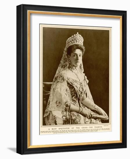 Empress Alexandra Feodorovna of Russia-null-Framed Photographic Print