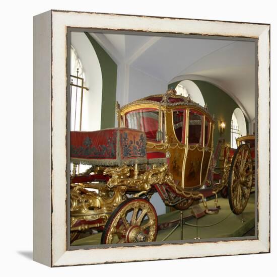 Empress Catherine Ii's Coach Berline, 1769-Johann Konrad Buckendahl-Framed Premier Image Canvas