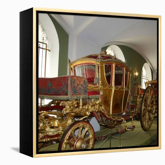 Empress Catherine Ii's Coach Berline, 1769-Johann Konrad Buckendahl-Framed Premier Image Canvas