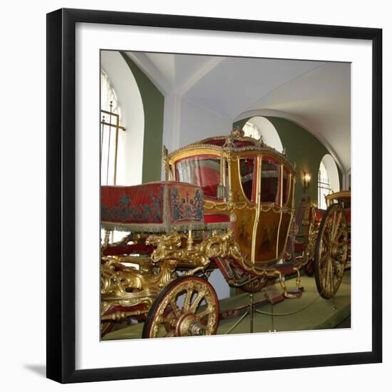 Empress Catherine Ii's Coach Berline, 1769-Johann Konrad Buckendahl-Framed Photographic Print