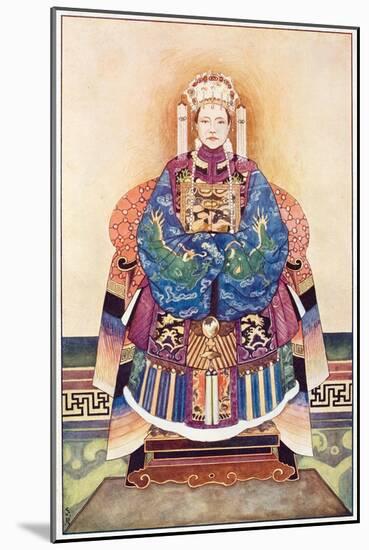 Empress Dowager Cixi of China (1835 – 1908)-null-Mounted Giclee Print