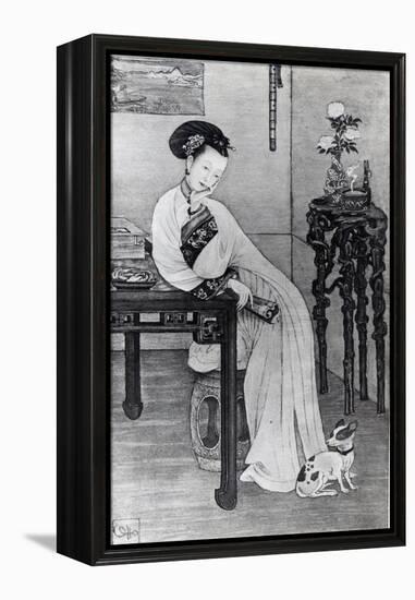 Empress Dowager Cixi-Chinese School-Framed Premier Image Canvas