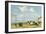 Empress Eugenie (1826-1920) at Trouville, 1863-Eugène Boudin-Framed Giclee Print