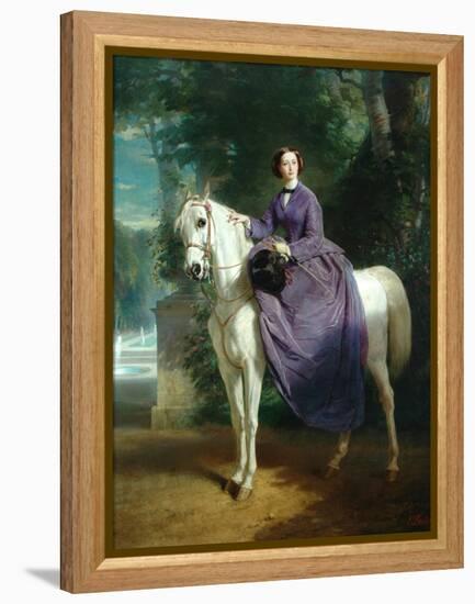 Empress Eugenie, 1857-Charles Edouard Boutibonne-Framed Premier Image Canvas