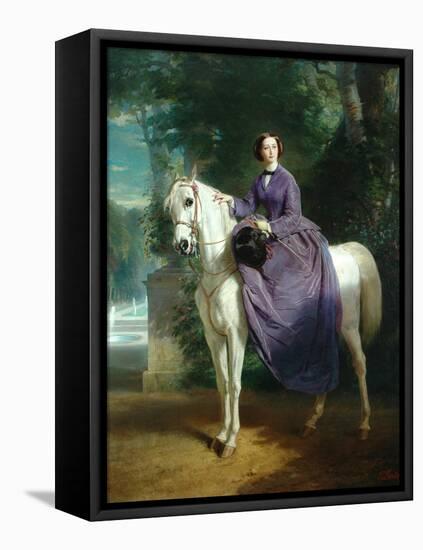Empress Eugenie, 1857-Charles Edouard Boutibonne-Framed Premier Image Canvas