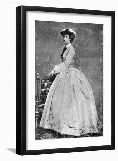 Empress Eugenie of France, C1858-1870-null-Framed Giclee Print