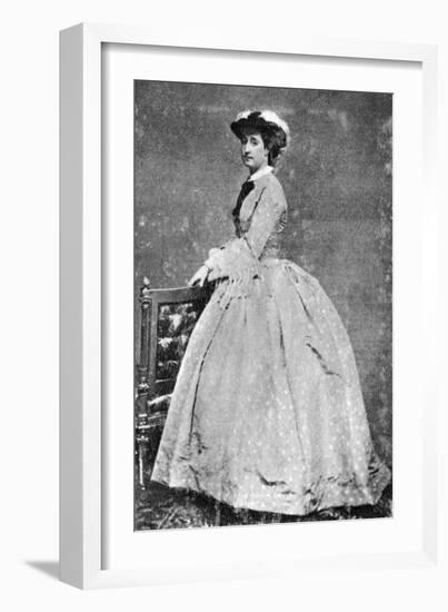 Empress Eugenie of France, C1858-1870-null-Framed Giclee Print