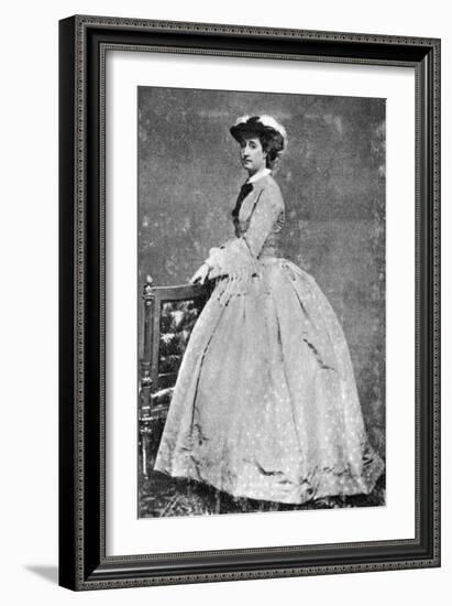 Empress Eugenie of France, C1858-1870-null-Framed Giclee Print