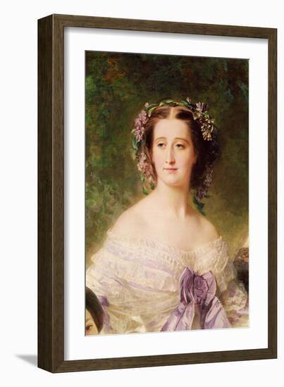 Empress Eugenie-Franz Xaver Winterhalter-Framed Giclee Print