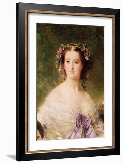 Empress Eugenie-Franz Xaver Winterhalter-Framed Giclee Print