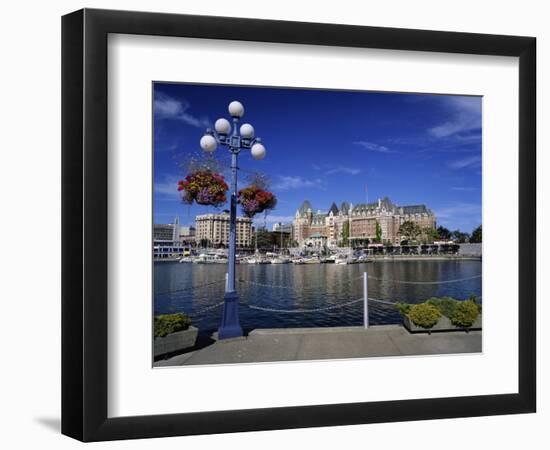 Empress Hotel Along Victoria Harbour-James Randklev-Framed Photographic Print