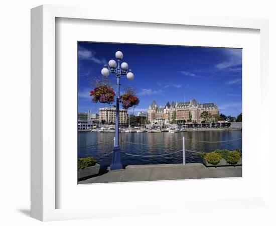 Empress Hotel Along Victoria Harbour-James Randklev-Framed Photographic Print