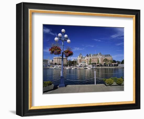 Empress Hotel Along Victoria Harbour-James Randklev-Framed Photographic Print