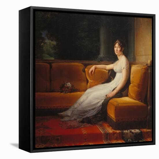 Empress Josephine, 1801-Francois Gerard-Framed Premier Image Canvas