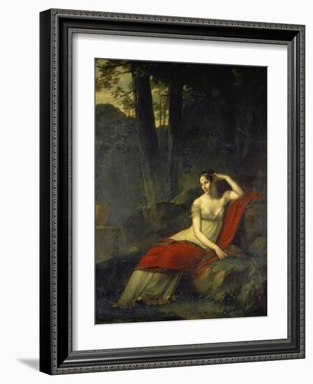 Empress Josephine, 1805-Pierre Subleyras-Framed Giclee Print