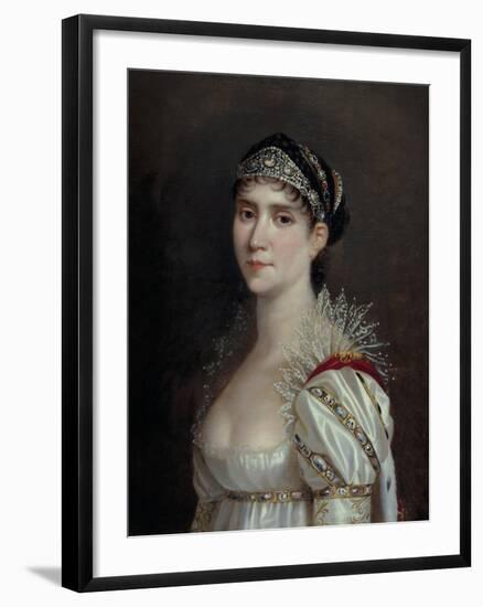 Empress Josephine, c.1805-Robert Lefevre-Framed Giclee Print