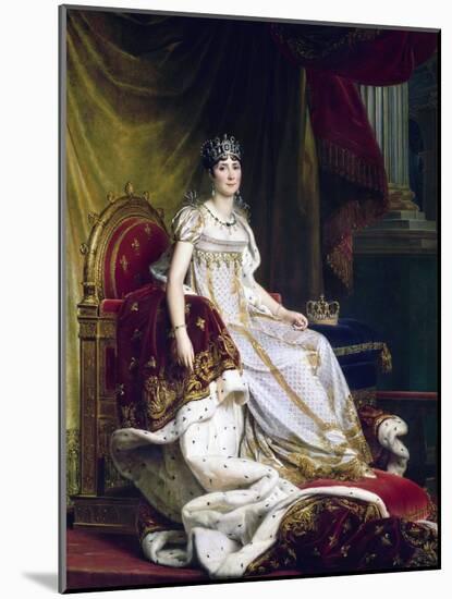 Empress Josephine in Coronation Robes-Francois Gerard-Mounted Giclee Print
