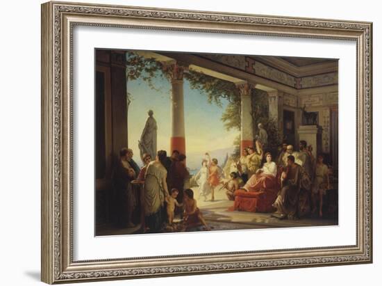 Empress Livia Drusilla, 58 BC - AD 29, Roman Empress-Cesare Dell'acqua-Framed Giclee Print