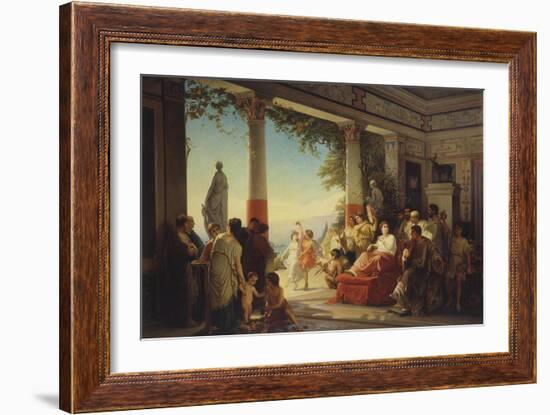 Empress Livia Drusilla, 58 BC - AD 29, Roman Empress-Cesare Dell'acqua-Framed Giclee Print