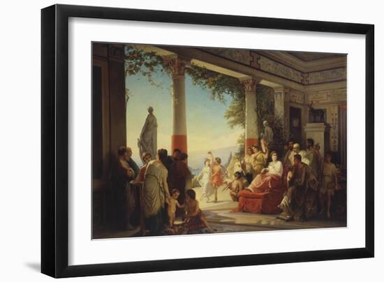 Empress Livia Drusilla, 58 BC - AD 29, Roman Empress-Cesare Dell'acqua-Framed Giclee Print