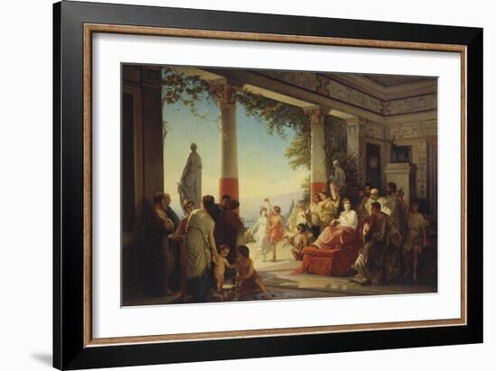 Empress Livia Drusilla, 58 BC - AD 29, Roman Empress-Cesare Dell'acqua-Framed Giclee Print