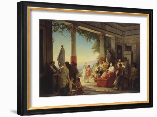 Empress Livia Drusilla, 58 BC - AD 29, Roman Empress-Cesare Dell'acqua-Framed Giclee Print