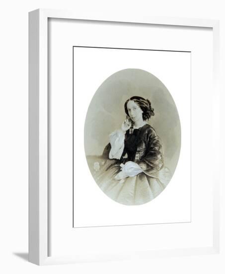 Empress Maria Alexandrovna of Russia, Late 1850S-Andrei Deniere-Framed Giclee Print