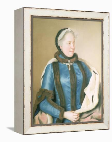 Empress Maria Theresa of Austria, circa 1770-Jean-Etienne Liotard-Framed Premier Image Canvas