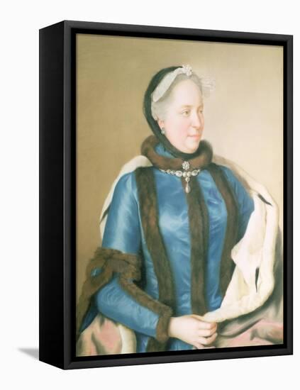 Empress Maria Theresa of Austria, circa 1770-Jean-Etienne Liotard-Framed Premier Image Canvas