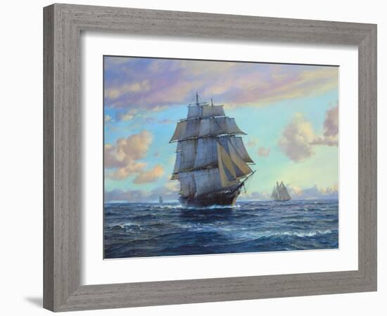 Empress Of The Seas-Roy Cross-Framed Art Print