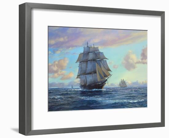 Empress Of The Seas-Roy Cross-Framed Art Print