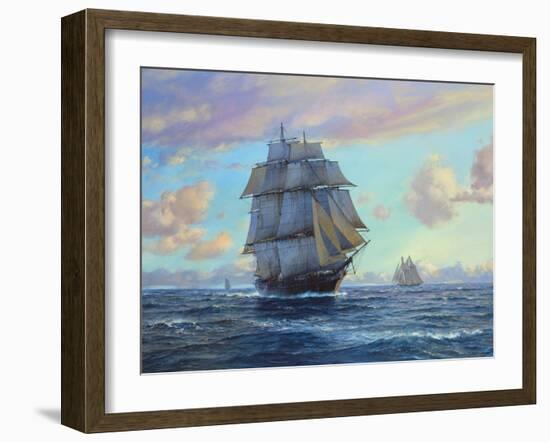 Empress Of The Seas-Roy Cross-Framed Art Print