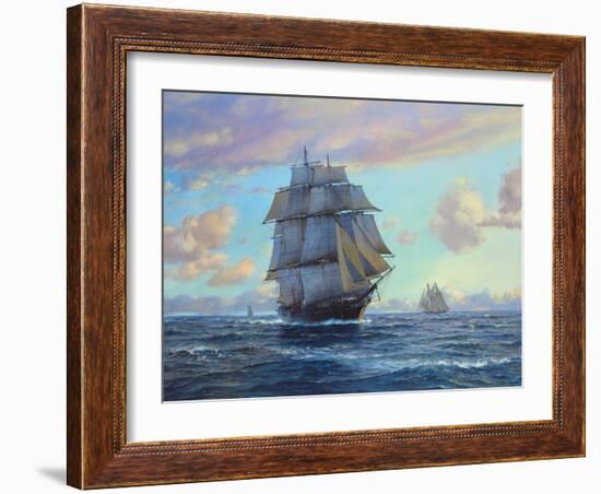 Empress Of The Seas-Roy Cross-Framed Art Print