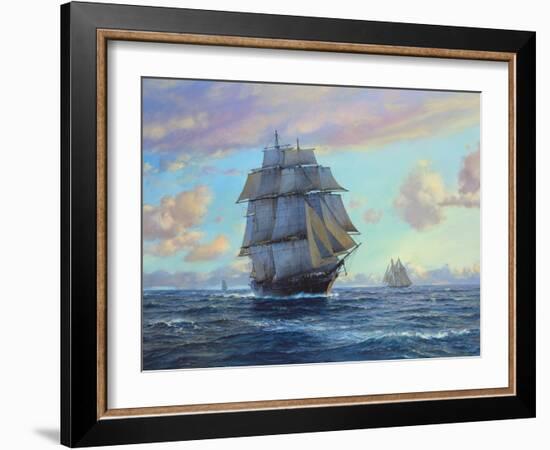 Empress Of The Seas-Roy Cross-Framed Art Print